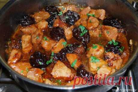 Изумительное мясо для гурманов! С черносливом!.