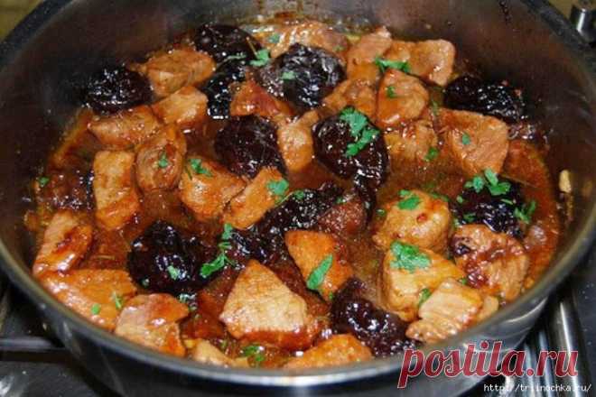 Изумительное мясо для гурманов! С черносливом!.