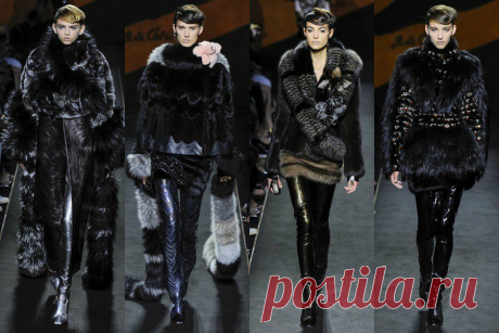 Шикарно! Мех от Fendi осень-има 2015/2016 COUTURE ПАРИЖ