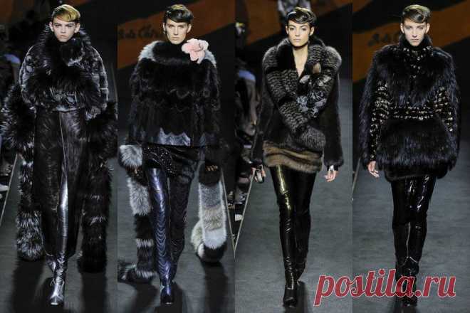 Шикарно! Мех от Fendi осень-има 2015/2016 COUTURE ПАРИЖ