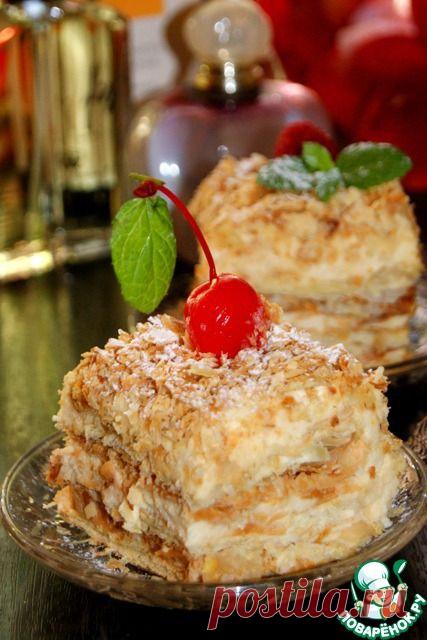 Мильфей с лимонным кремом патисьер - кулинарный рецепт