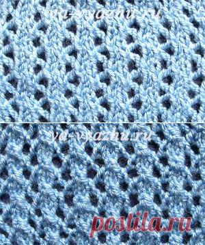 Мелкие ажурные узоры спицами - само изящество! | Вязальное настроение...