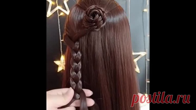 Легкие причёски для длинных волос
