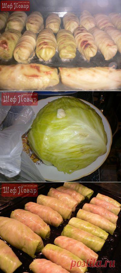 Голубцы печеные в духовке / Мясные блюда / Рецепты / Шеф-повар – простые и вкусные кулинарные рецепты, фото-рецепты, видео-рецепты