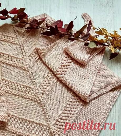 Красивый бактус (Вязание спицами) — Журнал Вдохновение Рукодельницы