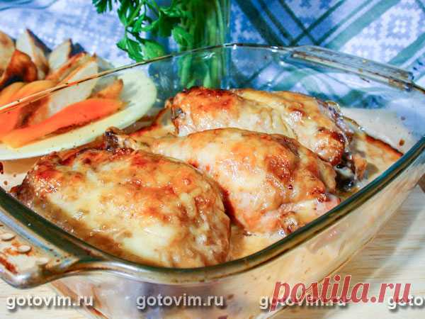 Курица в самом вкусном сырном соусе