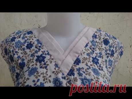 How to sewing a simple blouse model (58)