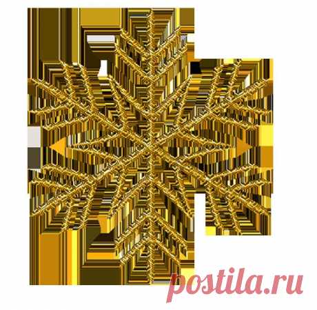 Клипарт новогодние снежинки на прозрачном фоне