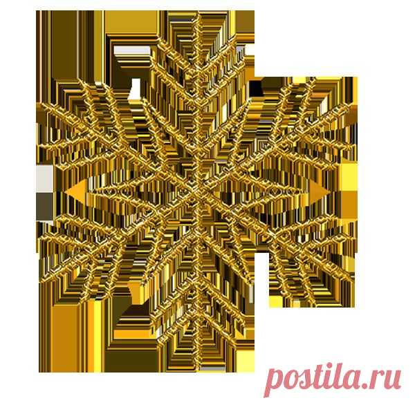 Клипарт новогодние снежинки на прозрачном фоне