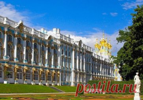 Автобусная экскурсия в Пушкин, Екатерининский дворец из Санкт-Петербурга