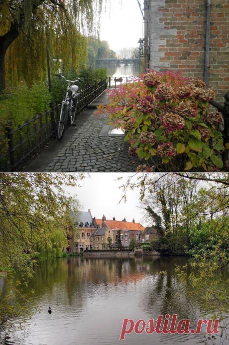 Озеро Любви. Брюгге - жемчужина Бельгии и один из самых романтических городов на земле. Создается впечатление, что время здесь замедлило свой ход и в Брюгге все еще царствует средневековье. Вокруг резных, словно игрушечных, домиков и великолепных каналов вьются улочки, приводя замечтавшихся прохожих к удивительно прекрасному озеру Любви.