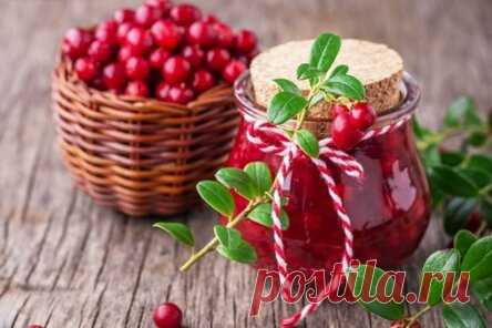 Клюква с медом на зиму