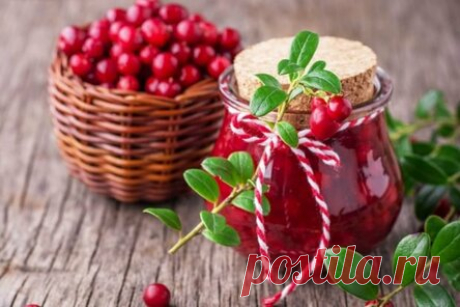 Клюква с медом на зиму