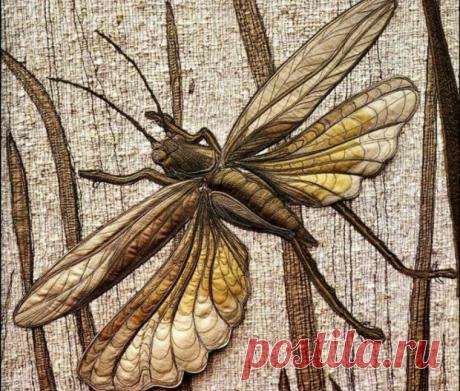 Волшебство вышивки. Часть 6: &quot;живая&quot; вышивка Юмико Хигучи - Ярмарка Мастеров - ручная работа, handmade