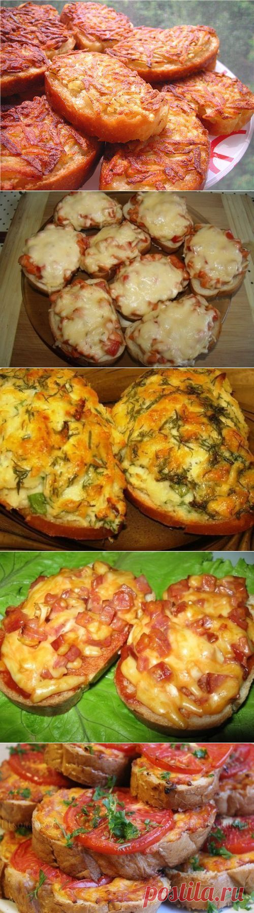 7 рецептов ГОРЯЧИХ БУТЕРБРОДОВ!