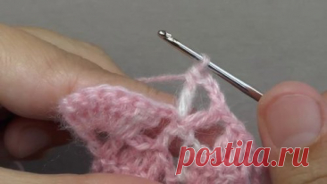 ПРОСТАЯ ШАЛЬ крючком. ОЧЕНЬ ЛЕГКИЙ УЗОР. Мастер класс для начинающих. Бактус Урок 288 CROCHET SHAW