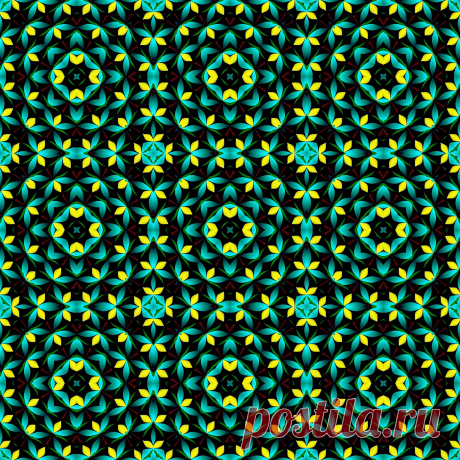Green Seamless Geometric Pattern  Free Stock Photo HD - Public Domain Pictures