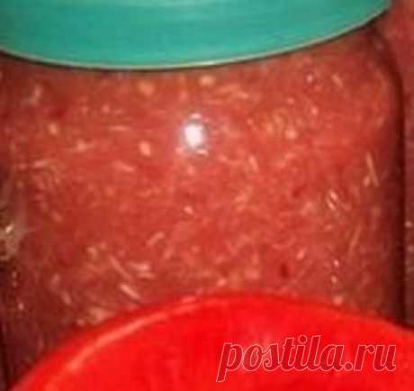 Аджика без варки