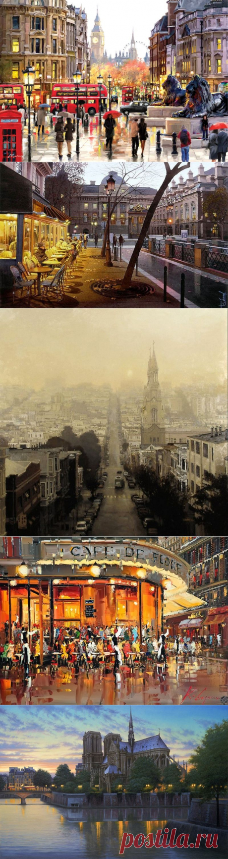 5 художников, воспевающих ритм большого города