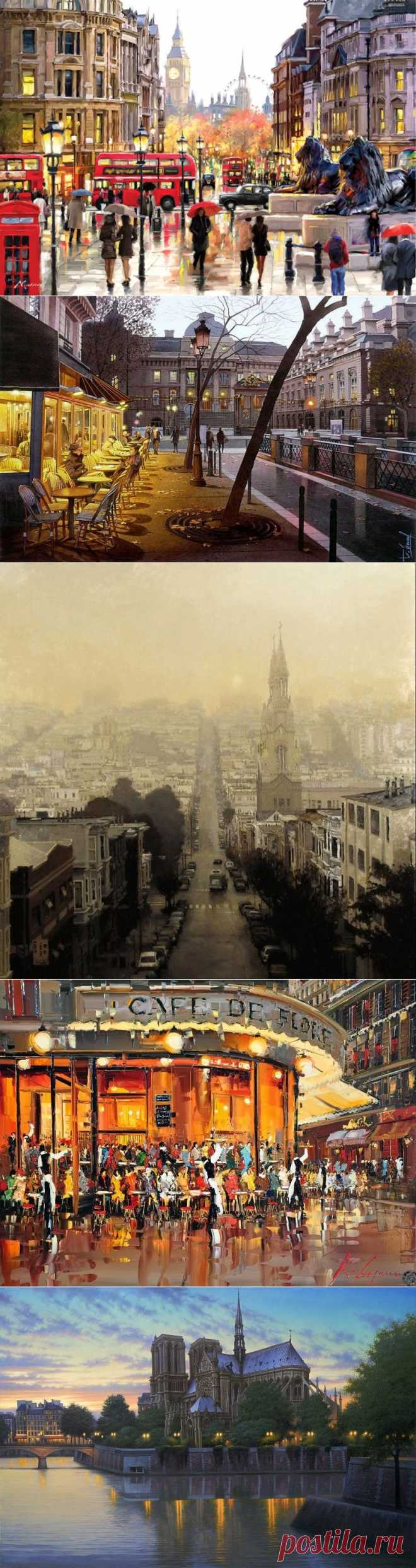 5 художников, воспевающих ритм большого города