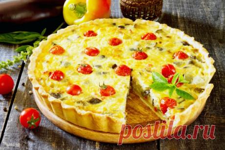 Открытый пирог «Киш лорен»