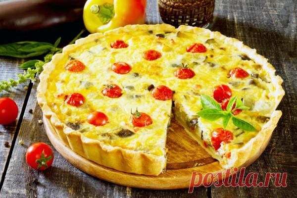 Открытый пирог «Киш лорен»