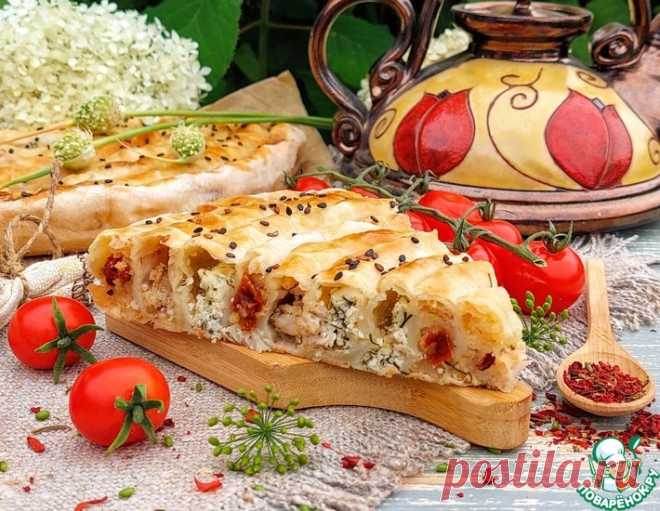 Бёрек с тремя начинками – кулинарный рецепт