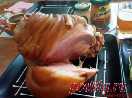 Свиные рульки отварные - Блюда из мяса