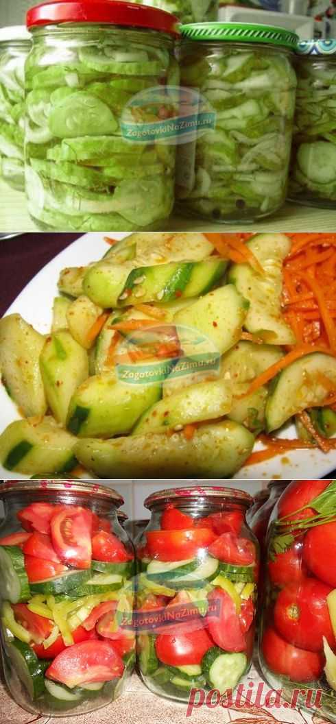 салат зимний из огурцов: популярные рецепты.
