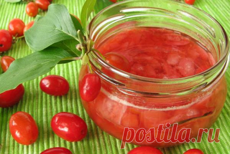 Варенье из кизила-полезное,вкусное,ароматное