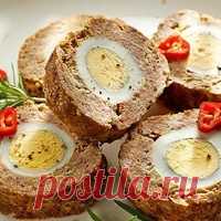 Куриные и мясные рулеты с начинками - 33 рецепта | Подборка рецептов на koolinar.ru