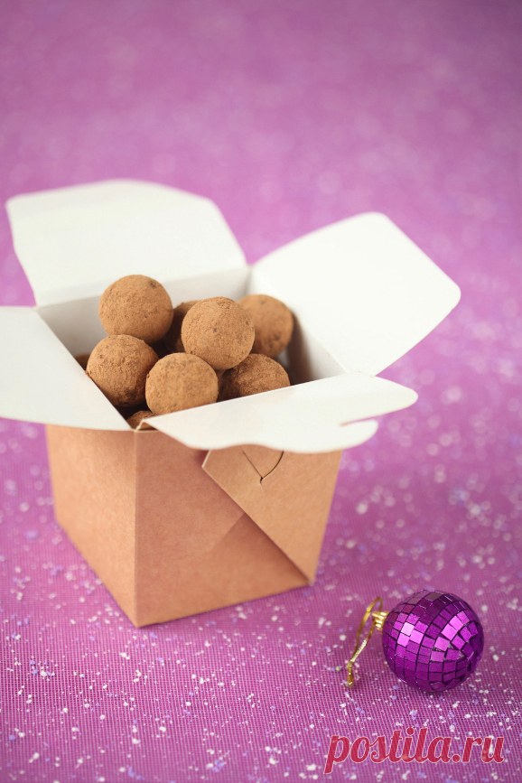 Verdade de sabor: Шоколадно-миндальный трюфель / Trufas de chocolate e amêndoa