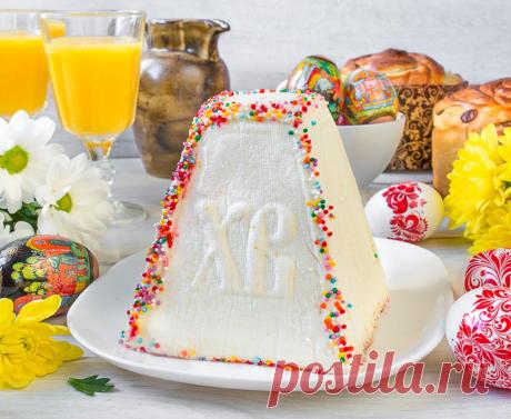 Творожная пасха с шоколадом