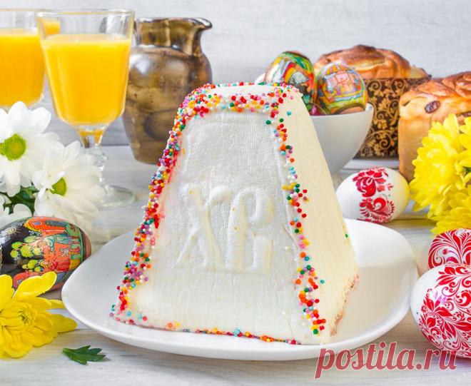 Творожная пасха с шоколадом