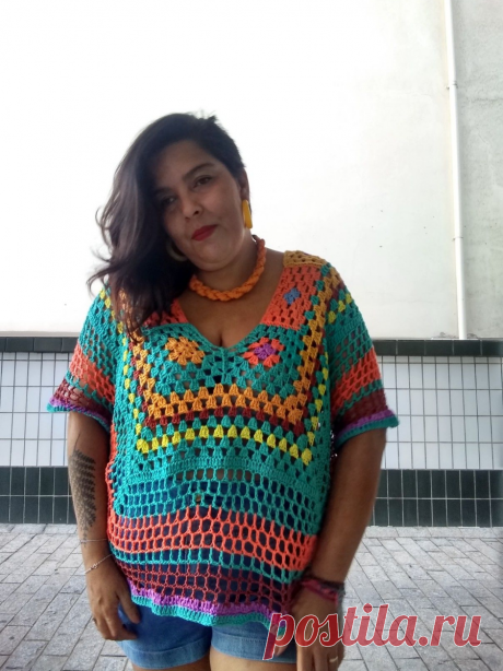 Вязаные вдохновения для прелестниц Plus size. | Клубочек, спицы и крючок. | Дзен