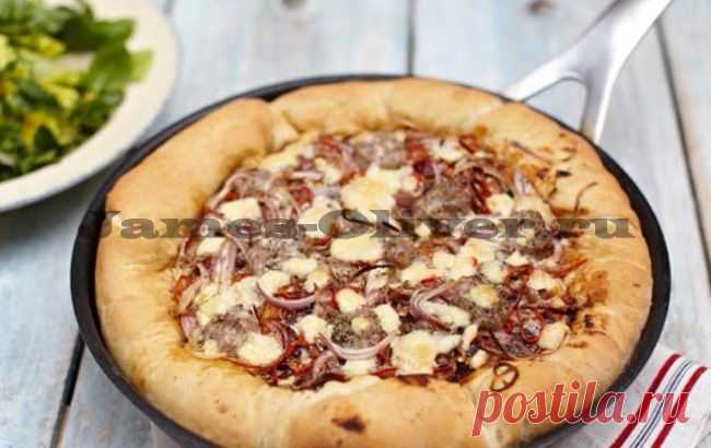 Чикагская пицца - рецепт приготовления пиццы по чикагски