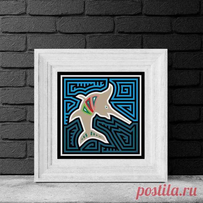 Swordfish Mola Art Print Marlin Ocean Animal Sport Fishing | Etsy
