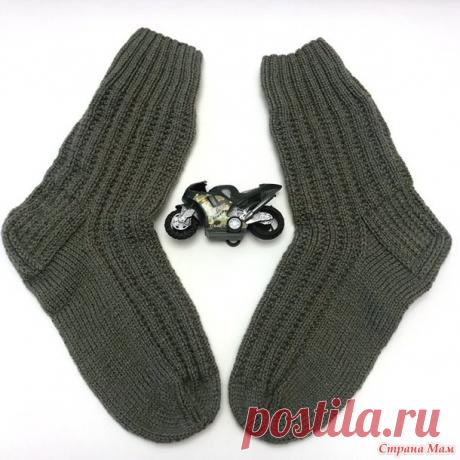 Мужские носки на подарок - Вязание - Страна Мам