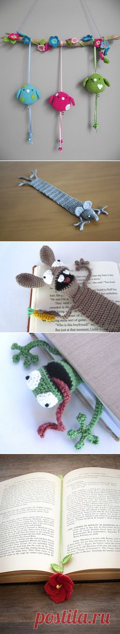 (5) Chili the Parrot Bookmark crochet pattern by IlDikko