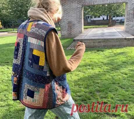 Модный акцент: Жилеты в стиле пэчворк для вашего гардероба - Сам себе мастер - 2 июня - Медиаплатформа МирТесен