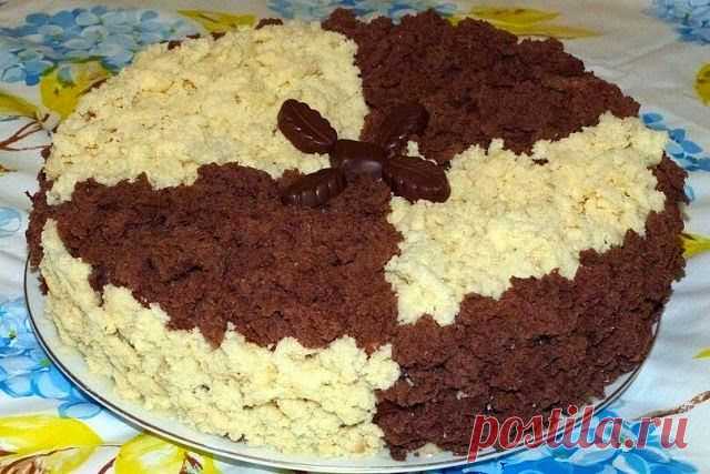 Вкуснейшие Рецепты: Бисквитный торт «Кудряш»
