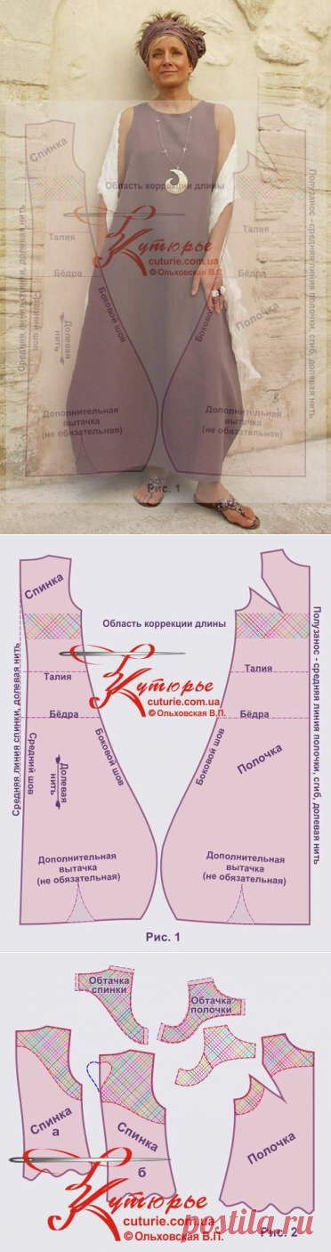 Простая выкройка стильного платья бохо силуэта трапеция и как сшить это платье по выкройке своими руками | Шьем с Верой Ольховской | Яндекс Дзен