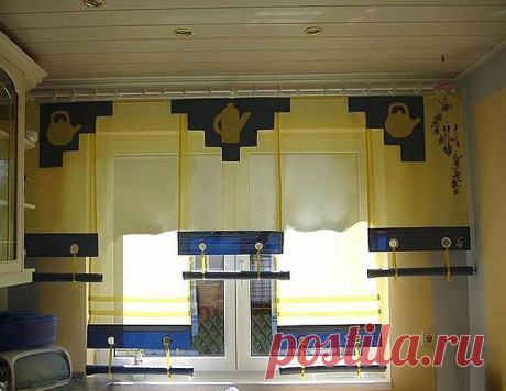 Шторы для кухни - 62 фото дизайна штор