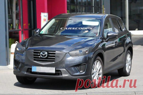 Рестайлинг Mazda CX-5: первые шпионские фото | АВТОВЕРСТЫ