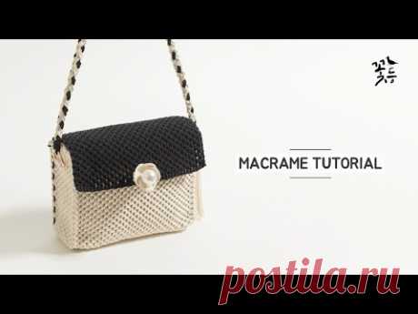 Мастер-класс по сумке макраме