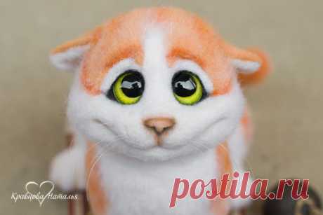 Валяные игрушки Натальи Кравцовой: Рыжий Шкода - 2