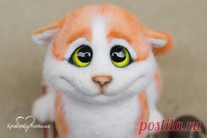 Валяные игрушки Натальи Кравцовой: Рыжий Шкода - 2