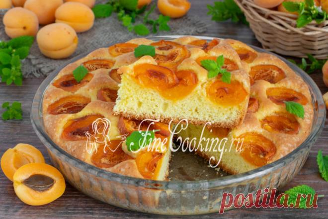 Пирог с абрикосами Готовим ароматный и очень вкусный абрикосовый пирог в духовке.