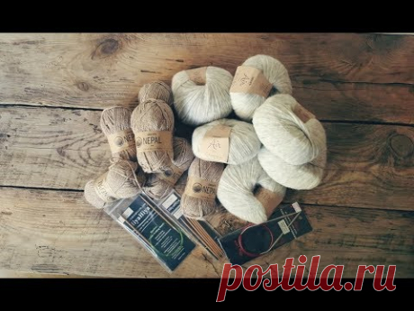 Обзор пряжи DROPS Air и Nepal. Спицы ChiaoGoo и HiyaYiya. Общаемся.