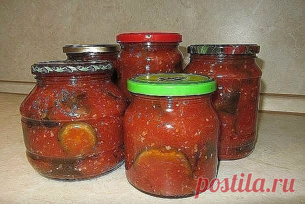 БАКЛАЖАНЫ В ОСТРОМ СОУСЕ 